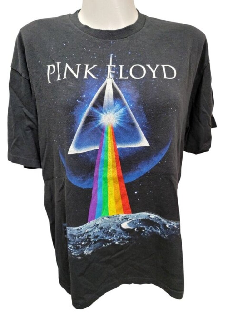 Pink Floyd Dark Side Of The Moon Graphic Tee Delta Pro Weight XL Black - Picture 2 of 9